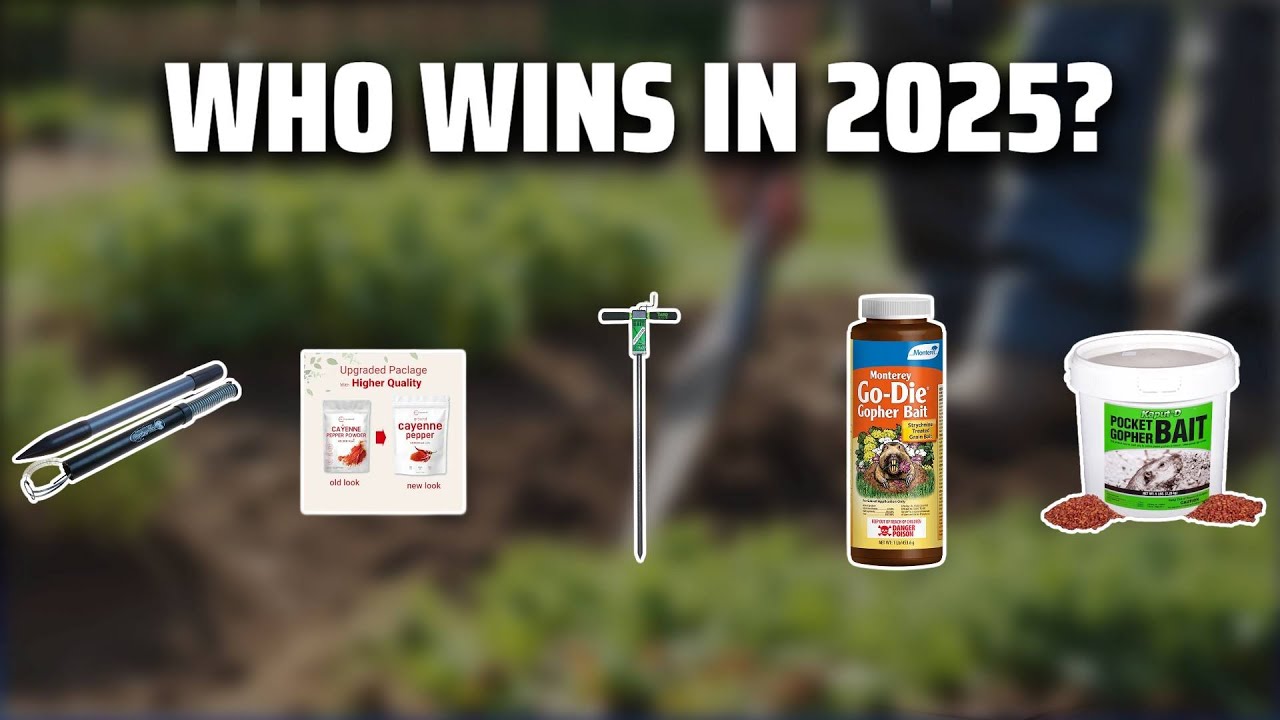 The Top 5 Best Gopher Killer in 2025 - Must Watch Before Buying!