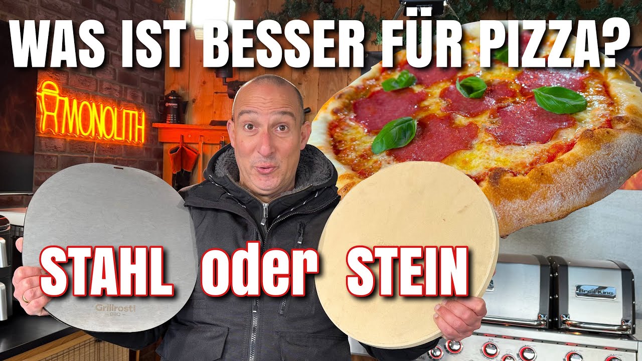 Womit gelingt Dir die Pizza am besten? Auf Stein oder Stahl