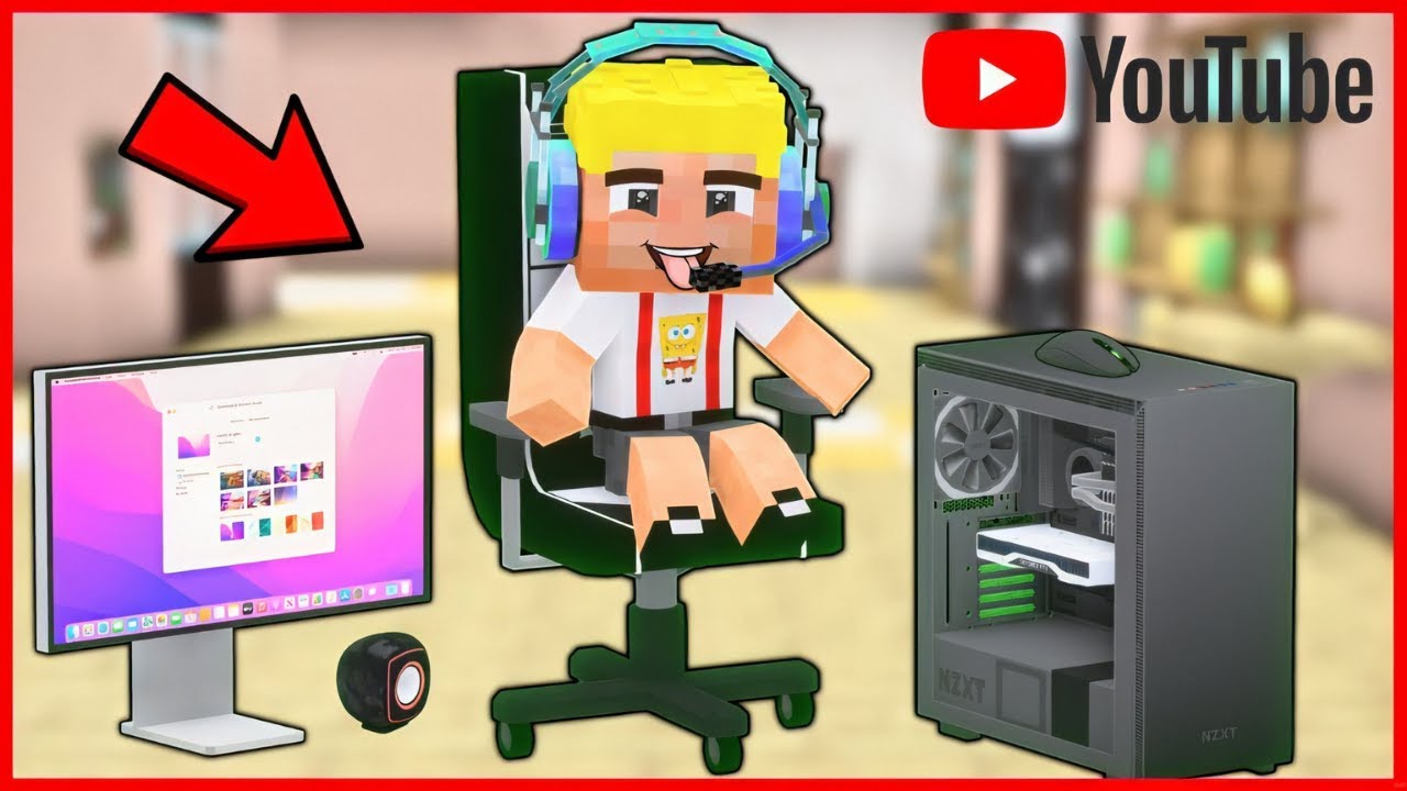 24 SAAT BOYUNCA YOUTUBER OLDUM 😂 - Minecraft