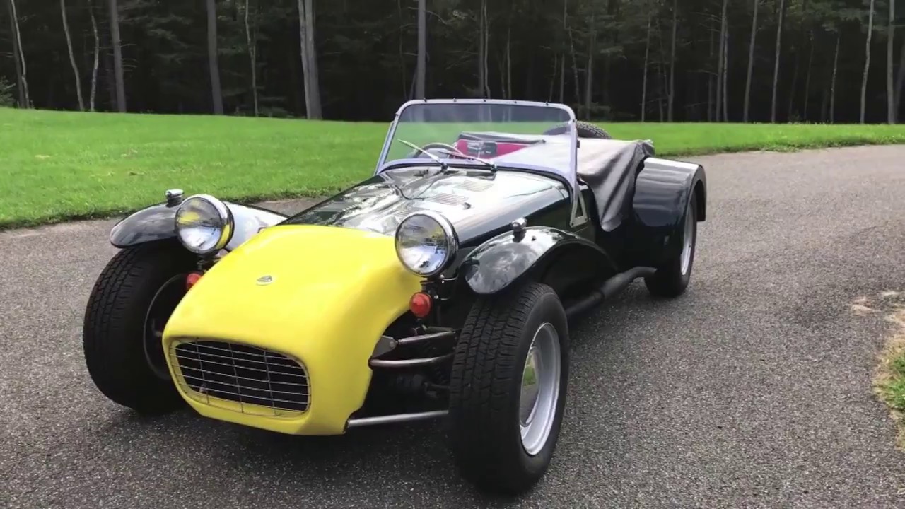 1966 Lotus 7 Series 2 Fully Restored with Series 3 Frame and Rear Fenders