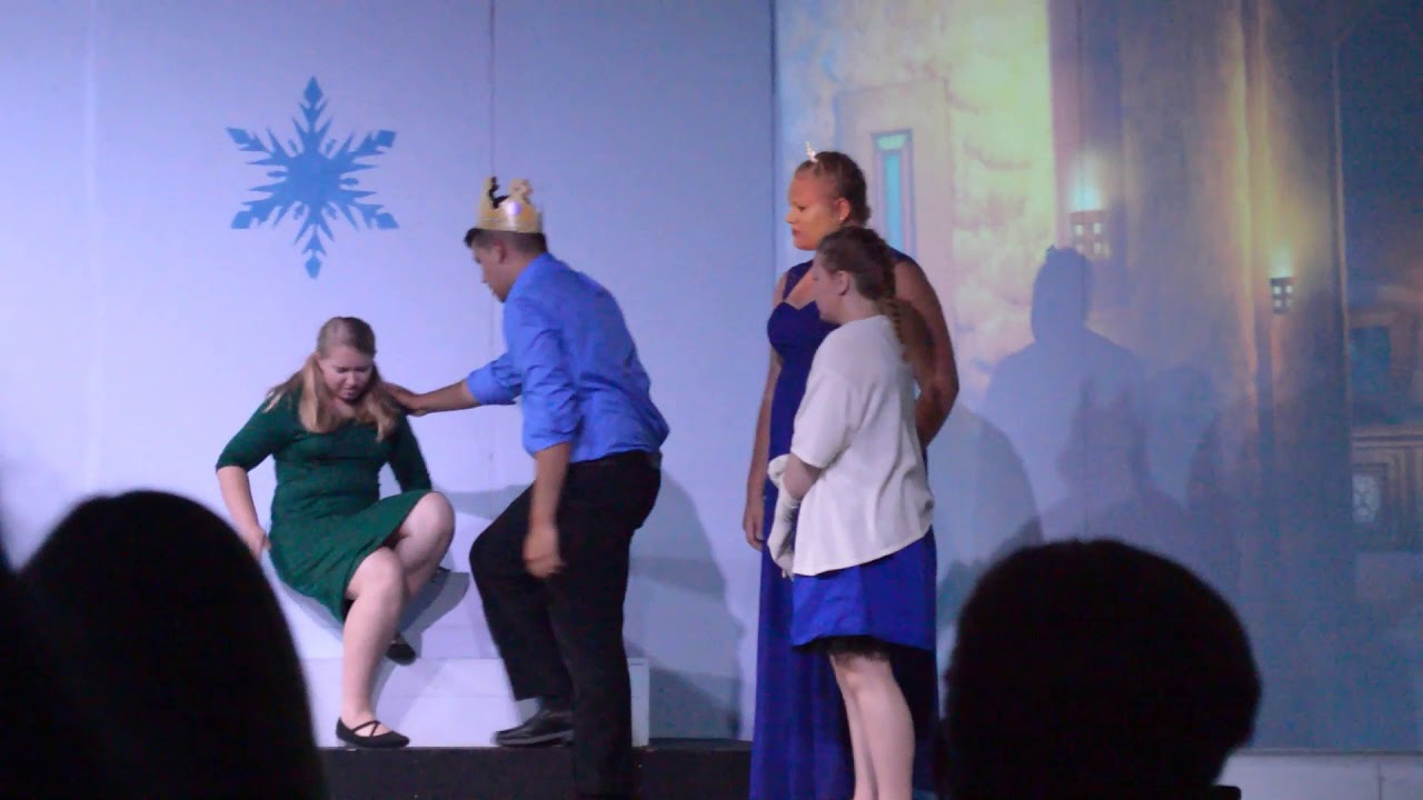 Johnny did another play   Frozen Jr