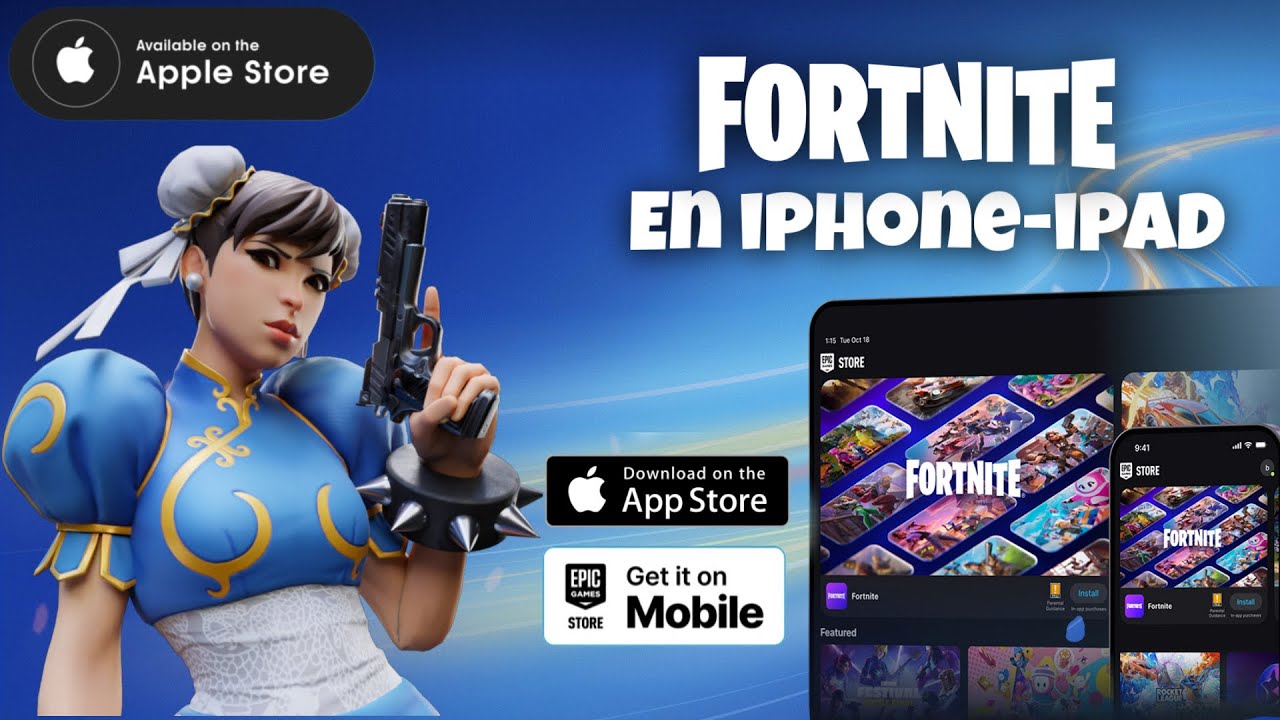 COMO DESCARGA FORTNITE EN IPHONE - IPAD EN 2026 