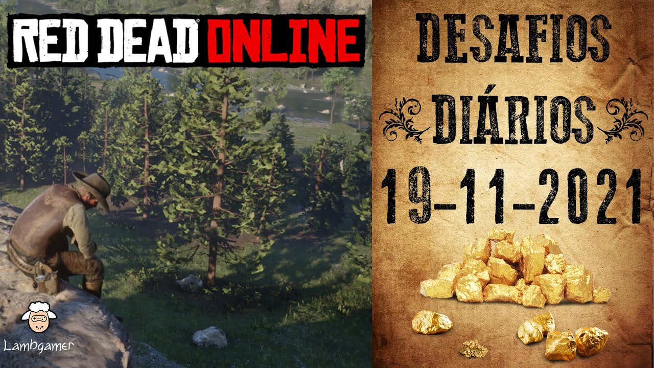 Desafios Diários - Red Dead Online 19-11-2021