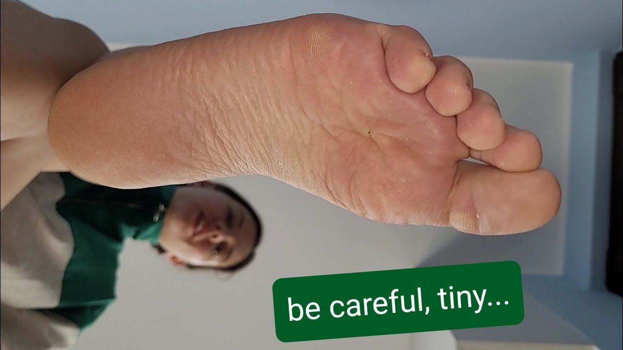 you under my sole again, floor POV, be careful tiny (129)