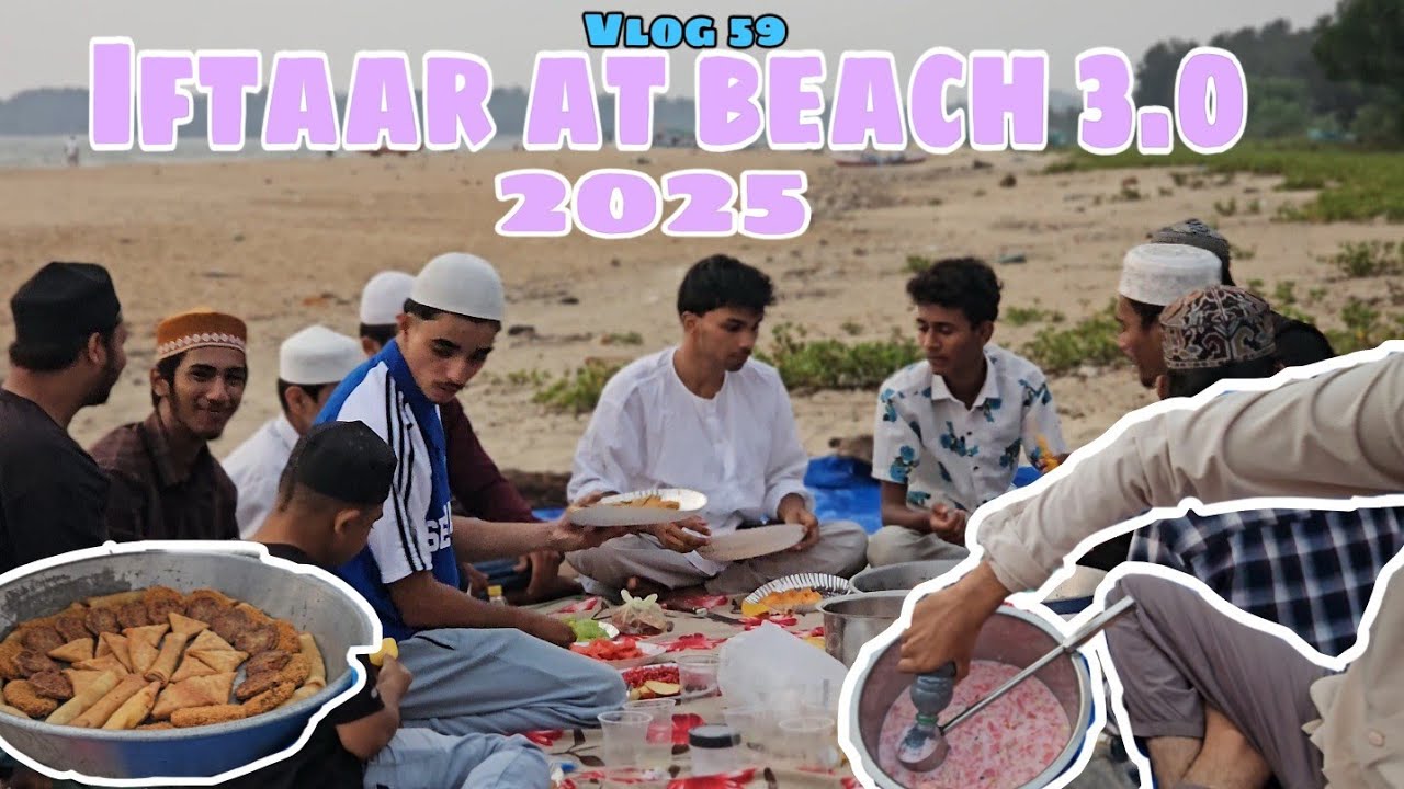 Iftaar at beach 3.0 😍||Mohabbat ka sharbaat banaya 😋||#karwar #nappuvlogs #vlog