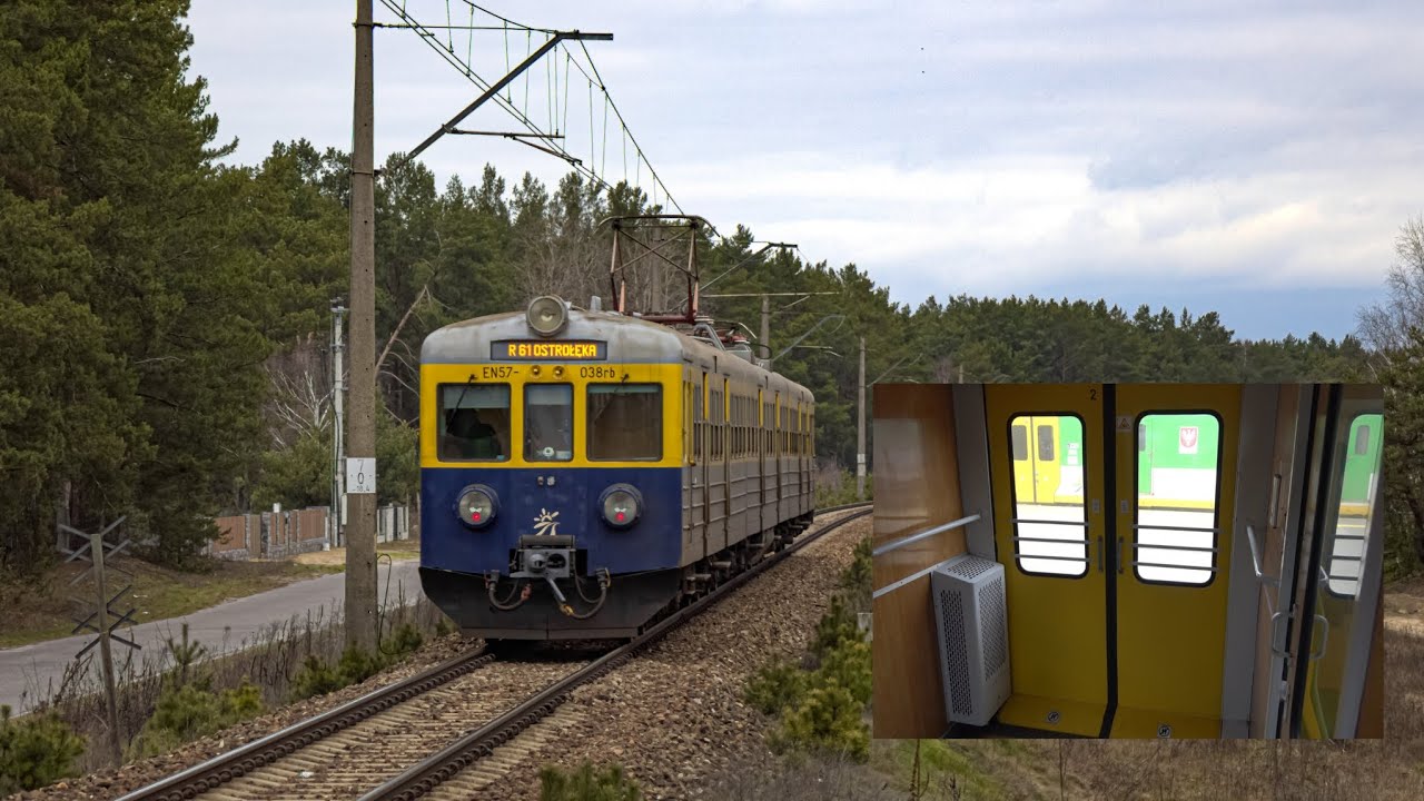 Słynny buczek w drzwiach EN57-038 