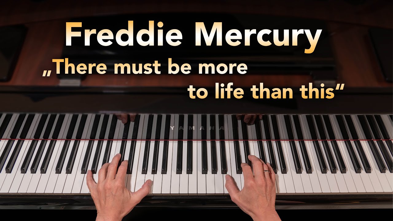 Freddie Mercury - There must be more to life than this (Piano Cover - Martin Lohmann)