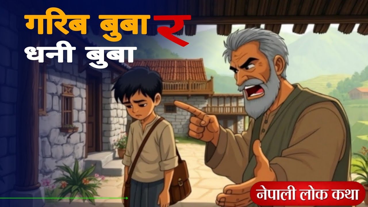 गरिब र धनी छोराको कथा | मन छुने नेपाली लोक कथा | | Nepali Lok Katha | नेपाली कथा | Nepali Katha