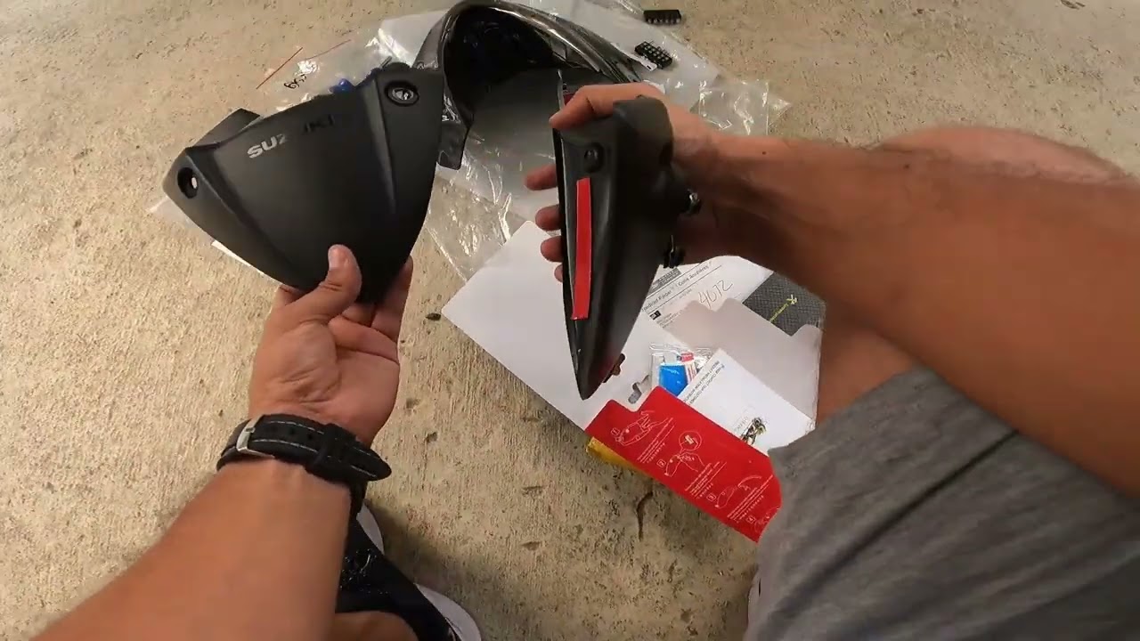 Gsxs-750 Instalación De La Cupula & Acesorios!!