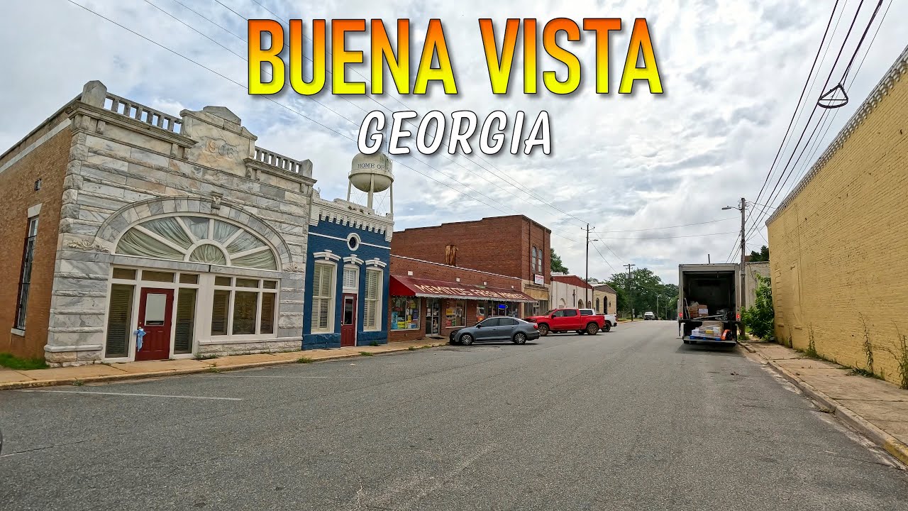 Buena Vista Georgia Driving Through