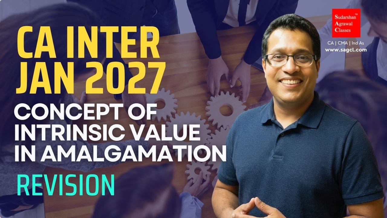 What is Intrinsic Value in Amalgamation? | CA Inter | Short & Easy Explanation | CA INTER CAPSULE