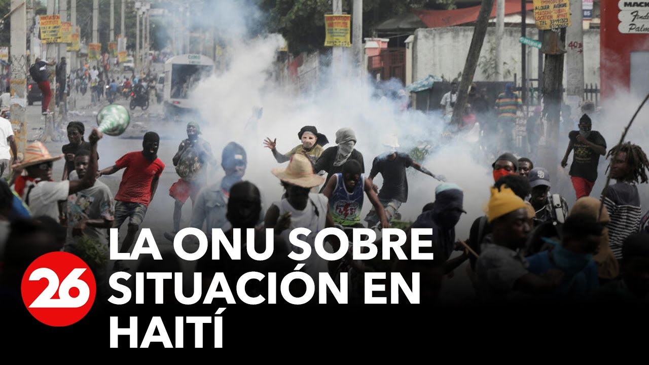 La ONU reafirma la urgencia de una intervención militar en Haití