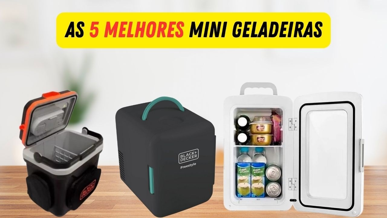 As 5 Melhores Mini Geladeira Perfeita para Voc&ecirc; em 2024? Descubra Aqui!