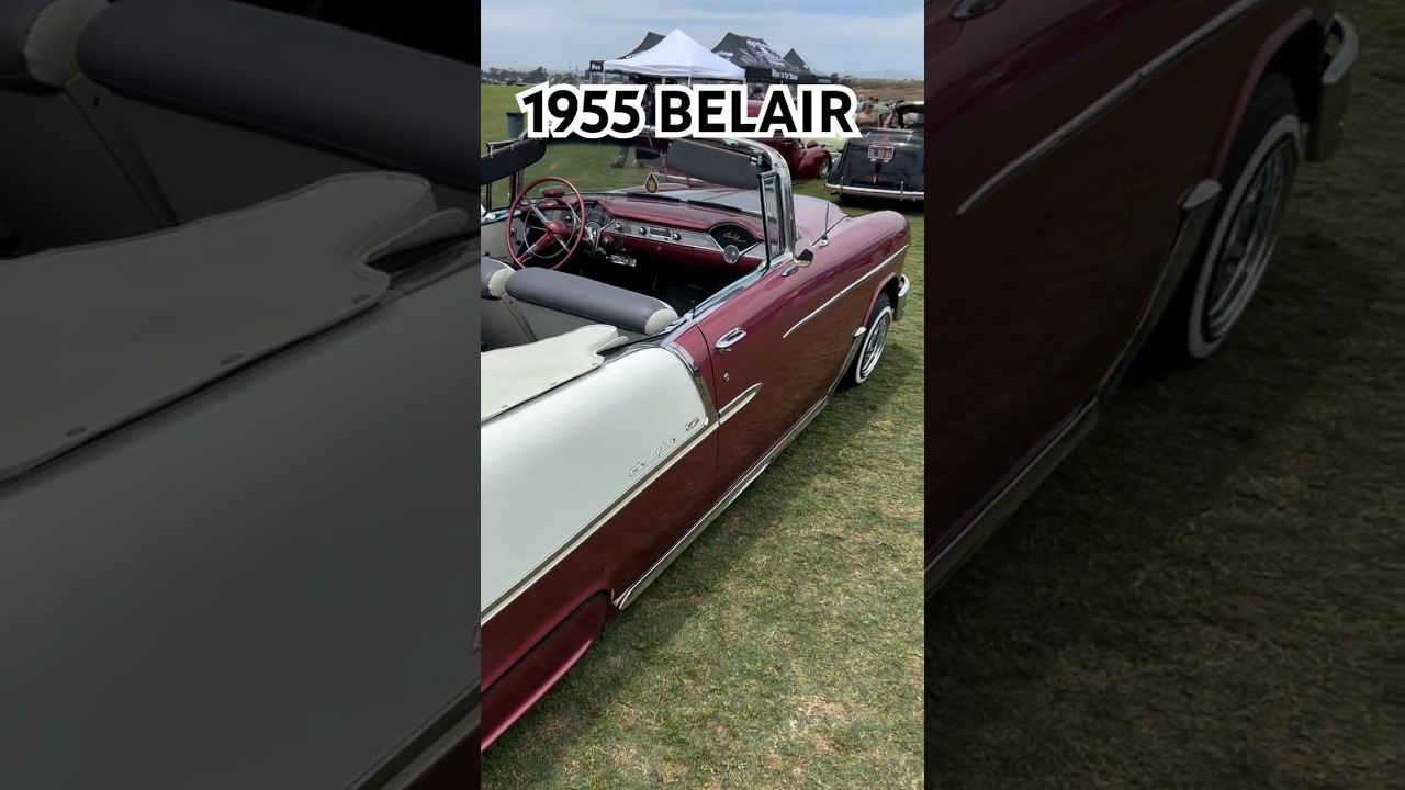 55 Belair🔥 #lowrider #classic #carmodification #oldschool #automobile #oldies #westcoast #impala
