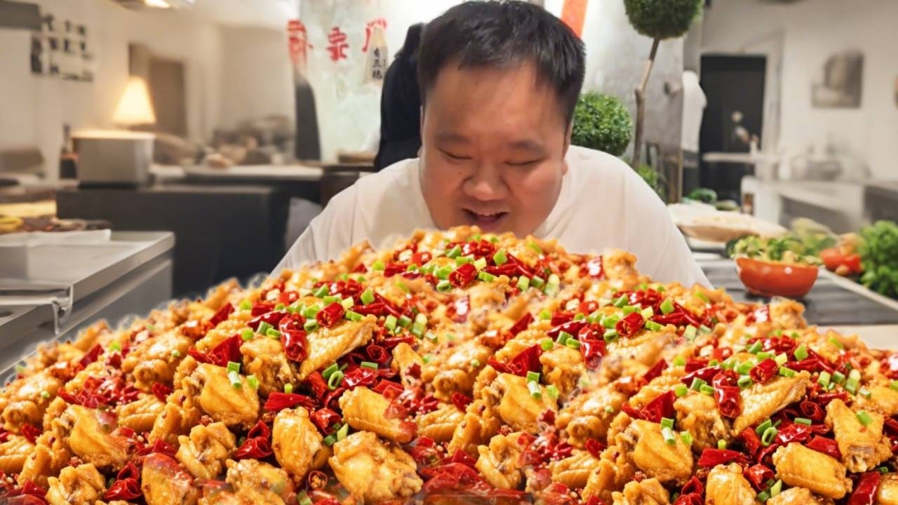当湖南人带广东朋友去体验麻辣天花板，点菜时直言吃不完把桌子吃了，没想到上菜后个个都是超大份！【武大肥与刘二毛】
