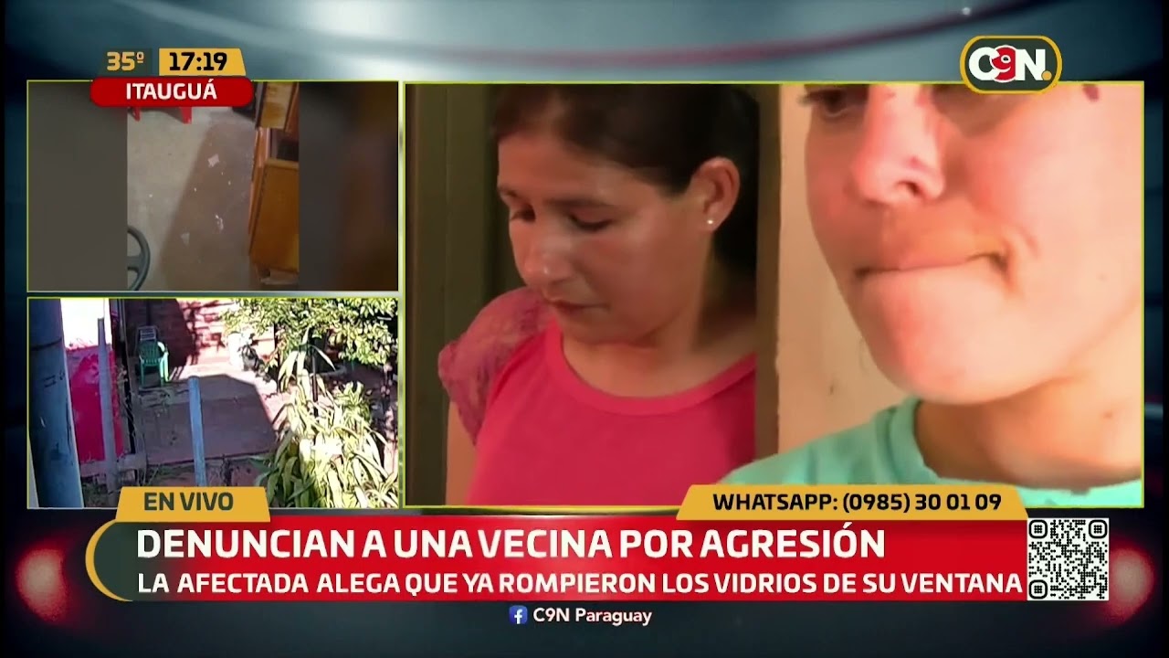 Denuncian a una vecina por agresión en Itauguá