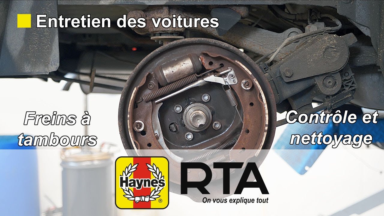 Contrôlez et nettoyez vous-même vos freins à tambour