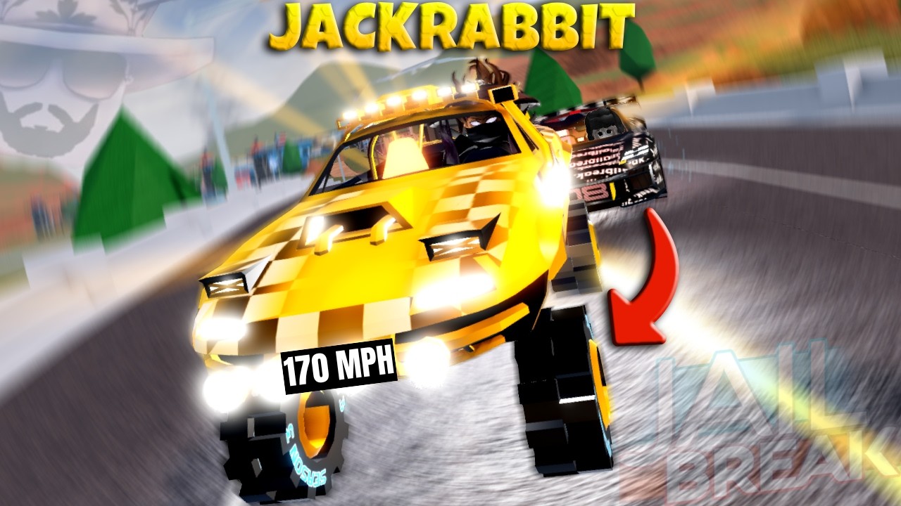 Grinding with the JACKRABBIT in Roblox Jailbreak Season 31