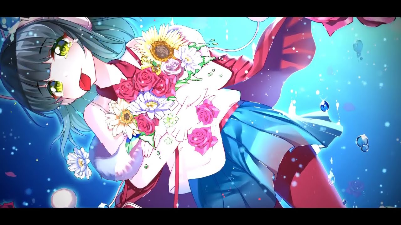 ( PV reprint )【UTAU ORIGINAL】 DEEP=BLUE 【竜音闇】【オリジナル曲】
