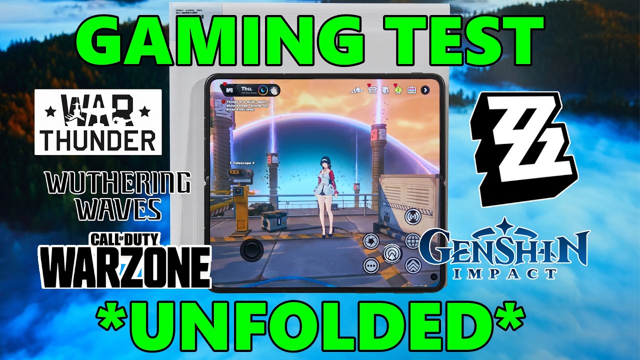 Gaming test & Analysis- unfolded OPPO Find N5 with Snapdragon 8 Elite (7 Core edition)