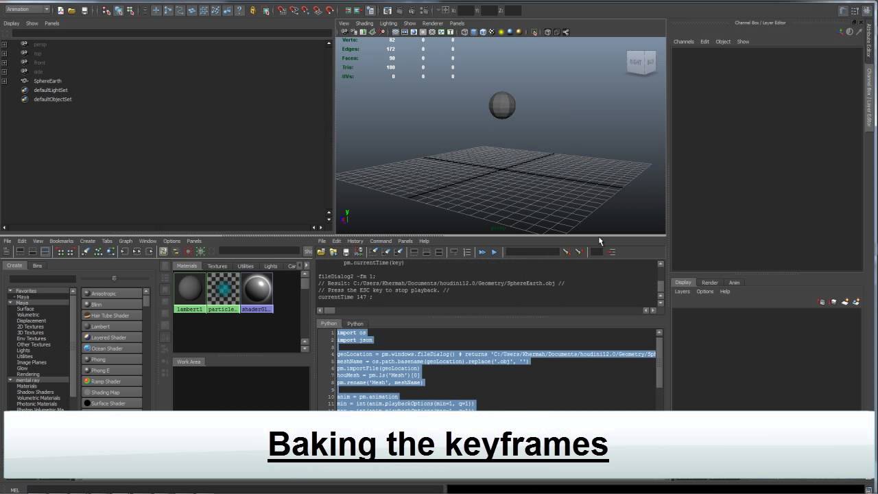 Maya Houdini Python Pipeline