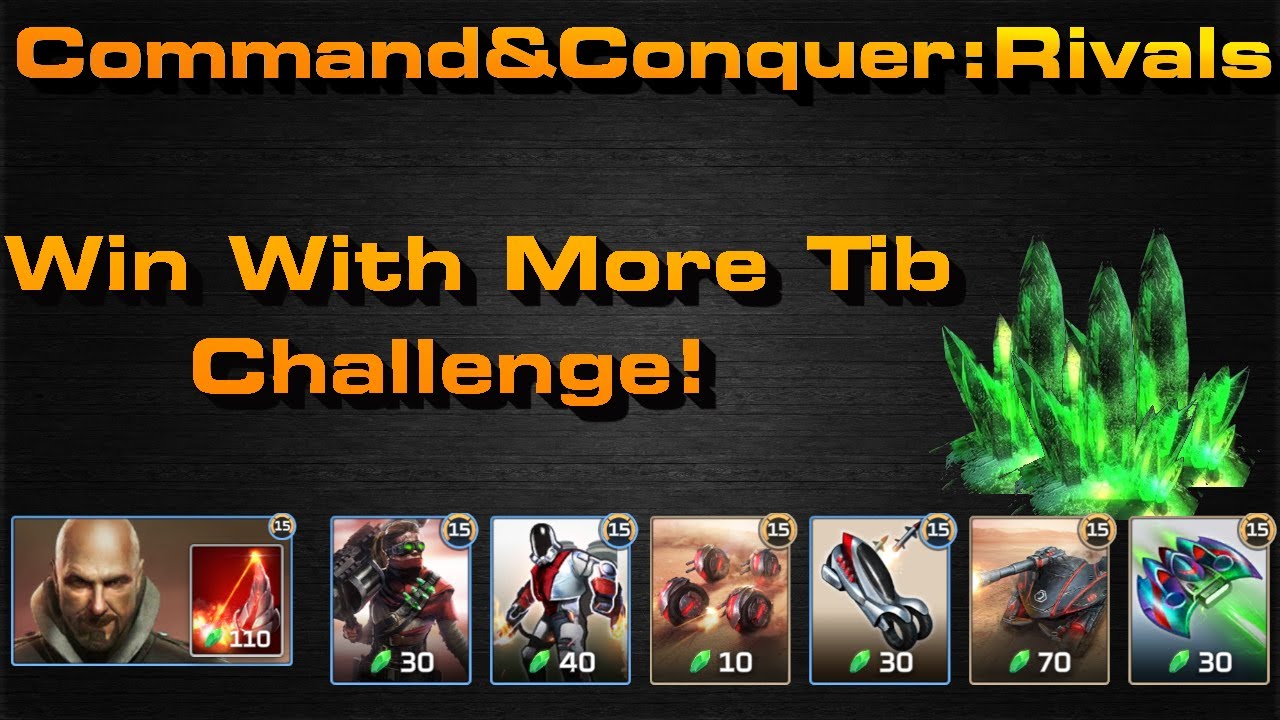 C&C Rivals: Win With More Tib Challenge!
