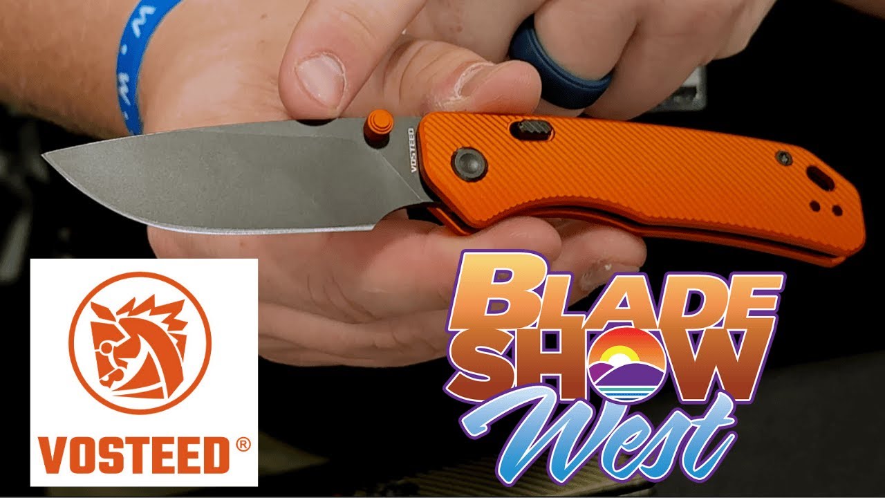 Blade Show reveal: Vosteed’s minimalist Marten, Vanker‑lock Corgi V, and modular Vombat