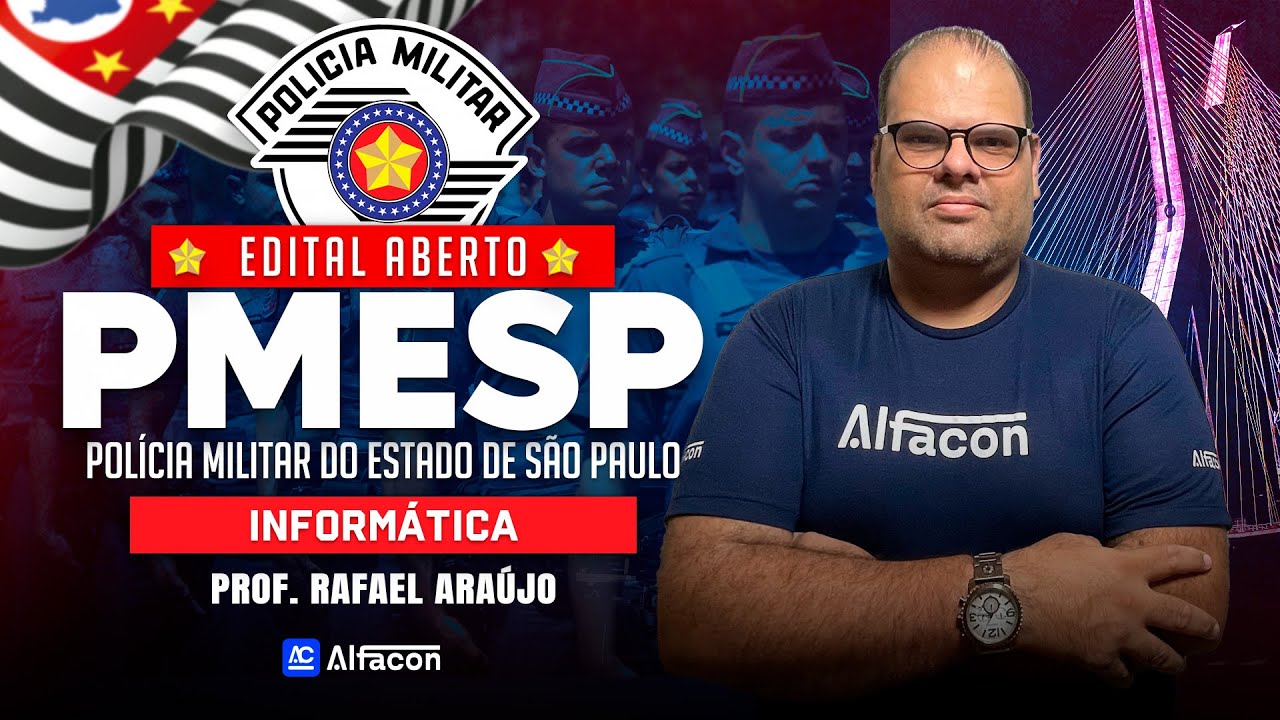 Edital Aberto PMESP | Informática: MS-Excel 2016 - AlfaCon