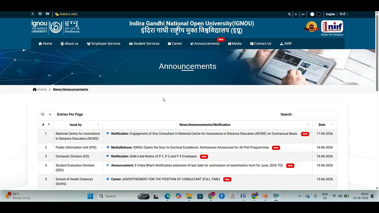 IGNOU POST BSC NURSING ADMISSION FULL INFORMATION WATCH FULL VIDEO 