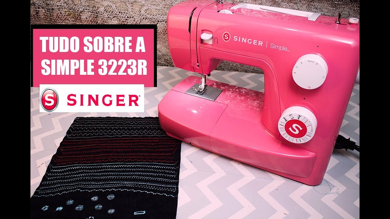 MÁQUINA DE COSTURA SIMPLE 3223R SINGER|Sewing Machine