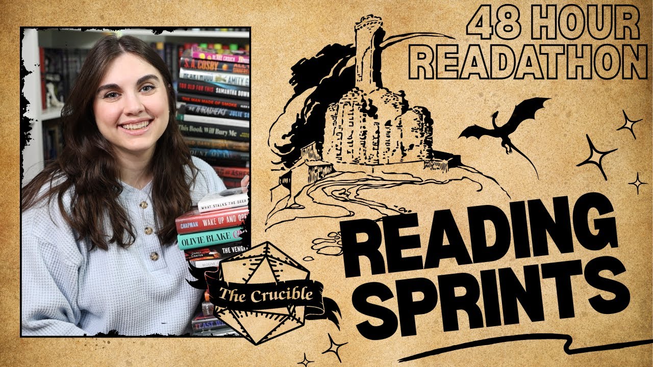 realmathon 48 hour reading sprints!! let's read and yap
