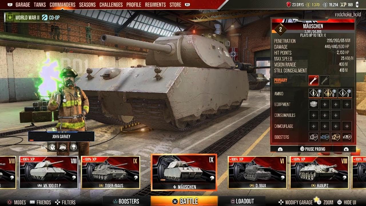 World of Tanks Mauschen Destruction