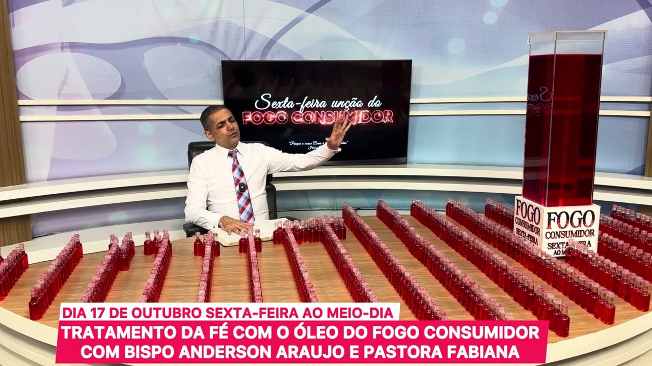 AS 7 ORAÇÕES E A CONSAGRAÇÃO DO ÓLEO DO FOGO CONSUMIDOR 