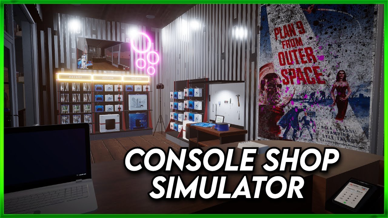 Console Shop Simulator Demo - First Look