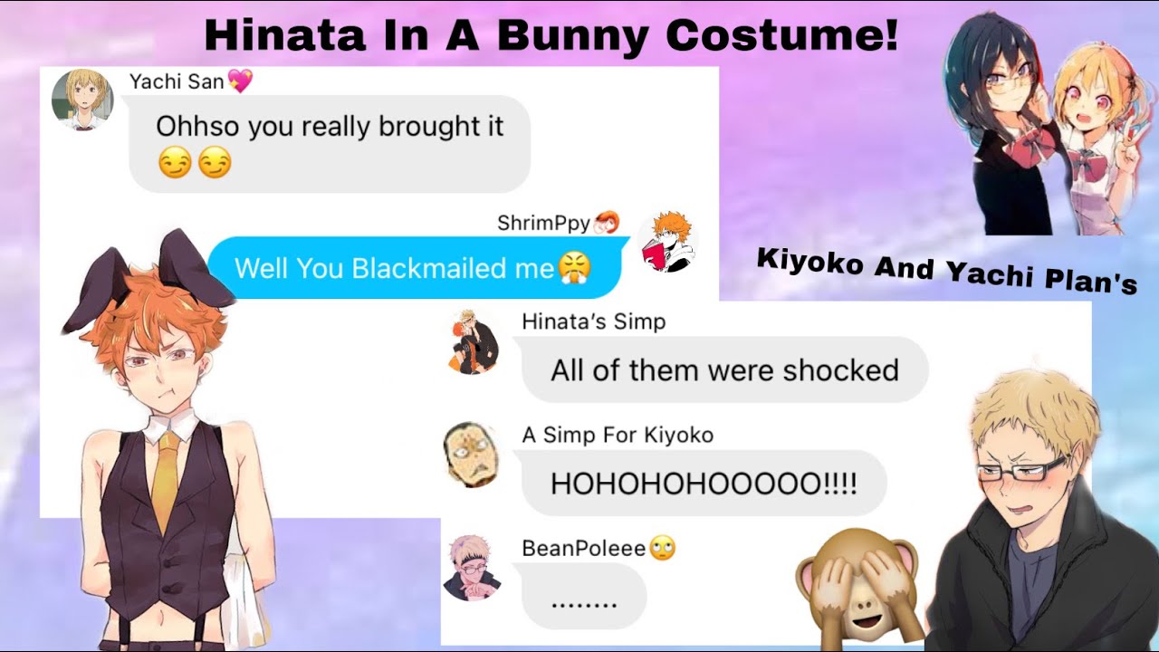 ||HINATA IN A BUNNY COSTUME 🙈👀||Hinata’s Simp||TsukiHina||