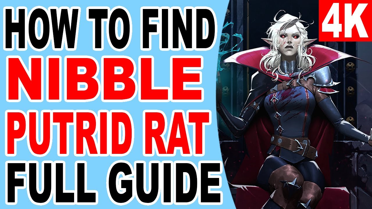 V Rising How to Find Nibbles the Putrid Rat Location