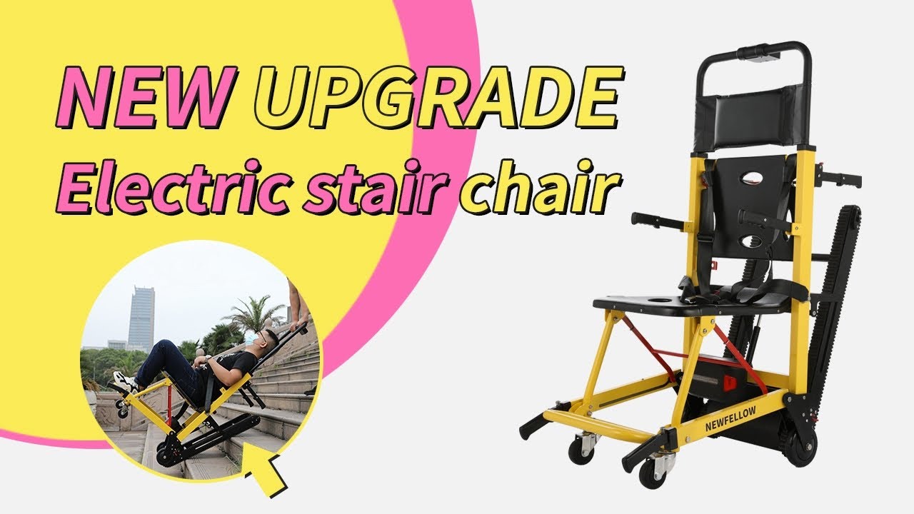 Portable Motorized Stair Chair Lift - Electric Stair Climbing Wheelchair