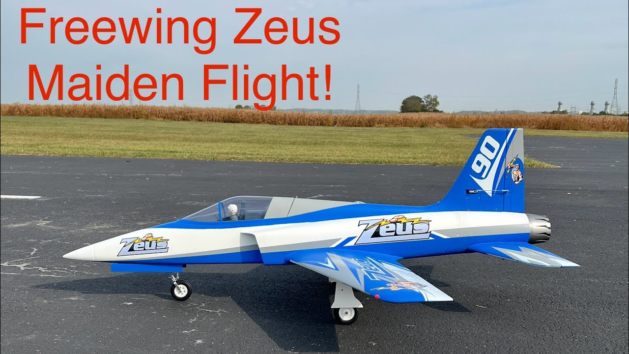 Freewing Zeus 90mm 6s Sport Jet.  Watch the maiden flight!!!