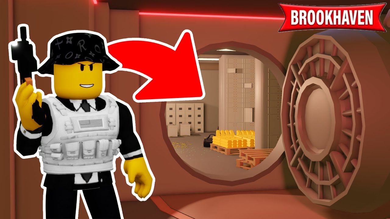 JE BRAQUE LA BANQUE DE DUBAI SUR BROOKHAVEN ROBLOX