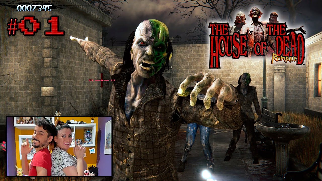 🔴 &iexcl;DISPARANDO A ZOMBIES CON CARNI! 🧟🏻🔫 DIRECTO The House of The Dead Remake #01 | Nintendo Switch