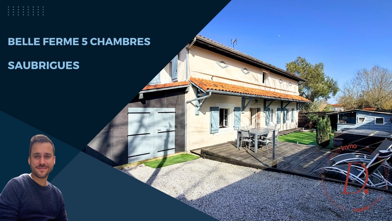 Belle propriété avec une ferme rénovée + un gite