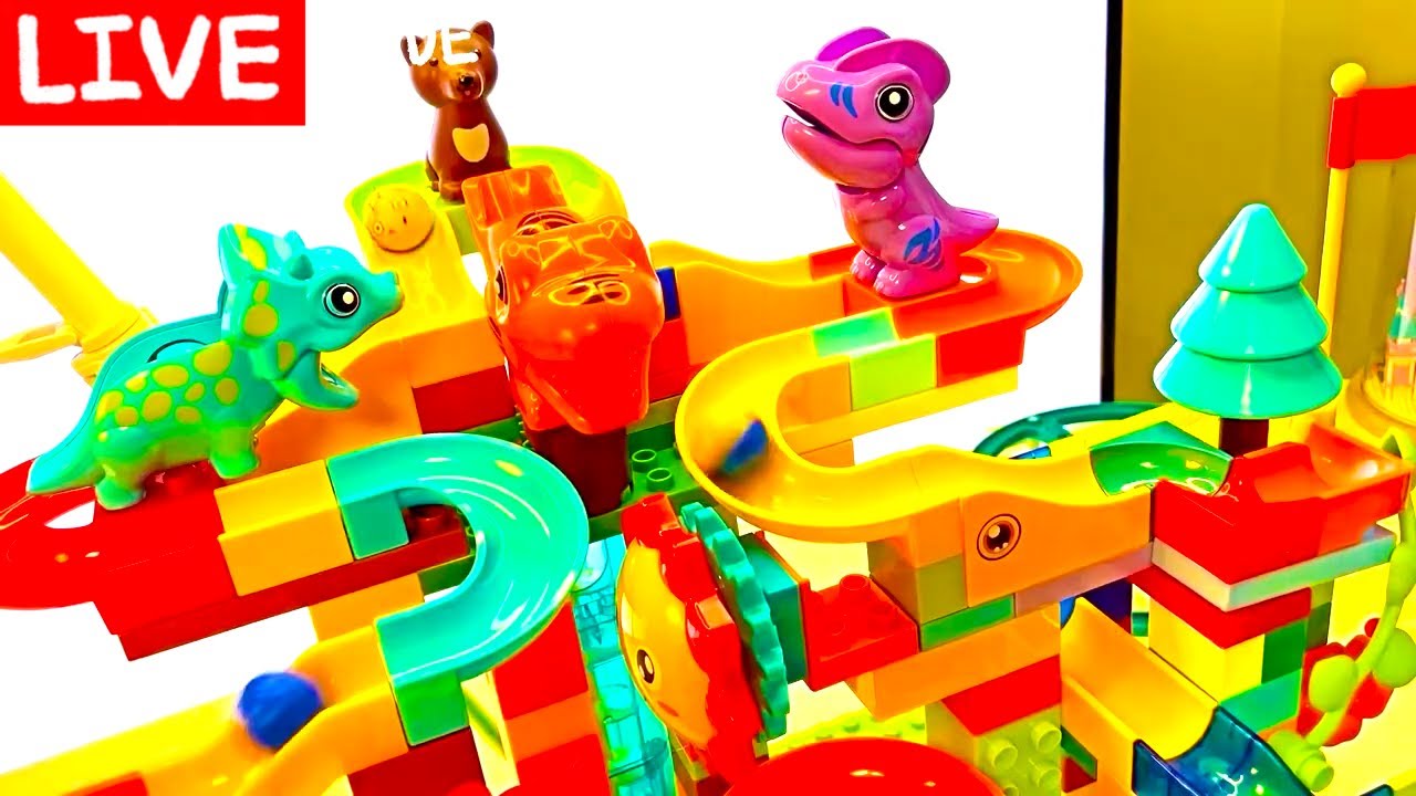 Oddly Satisfying Marble Run 🌀 7HR High Quality ASMR