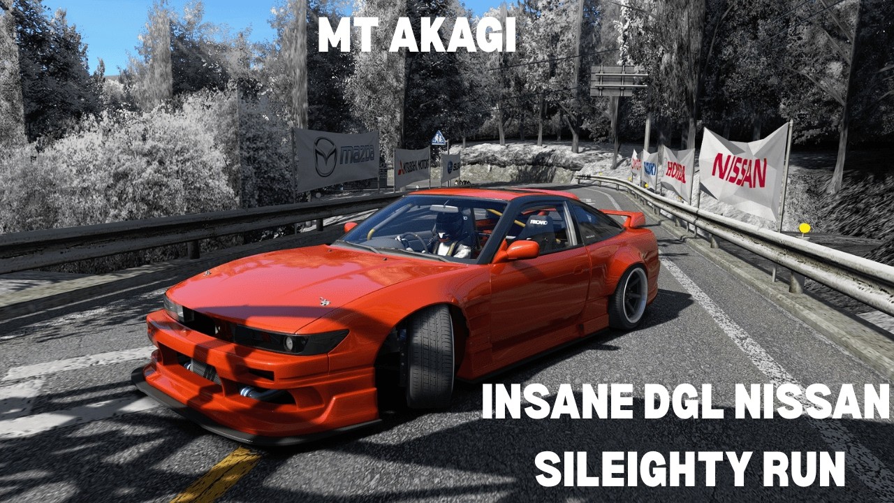 Mt. Akagi uphill drift. (No added music just clean car sounds)