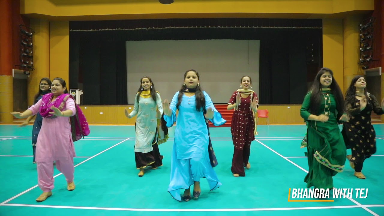 Bhangra on gulaabi rang(nimrat khaira) by Bhangra with tej