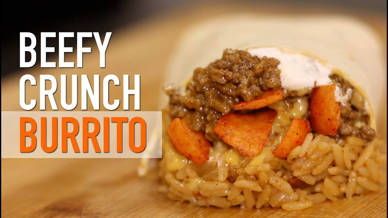 DIY Beefy Crunch Burrito