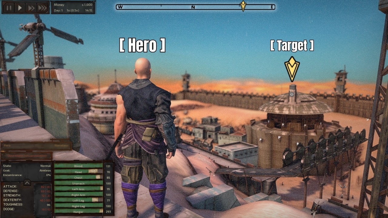 Kenshi as a 3rd Person RPG