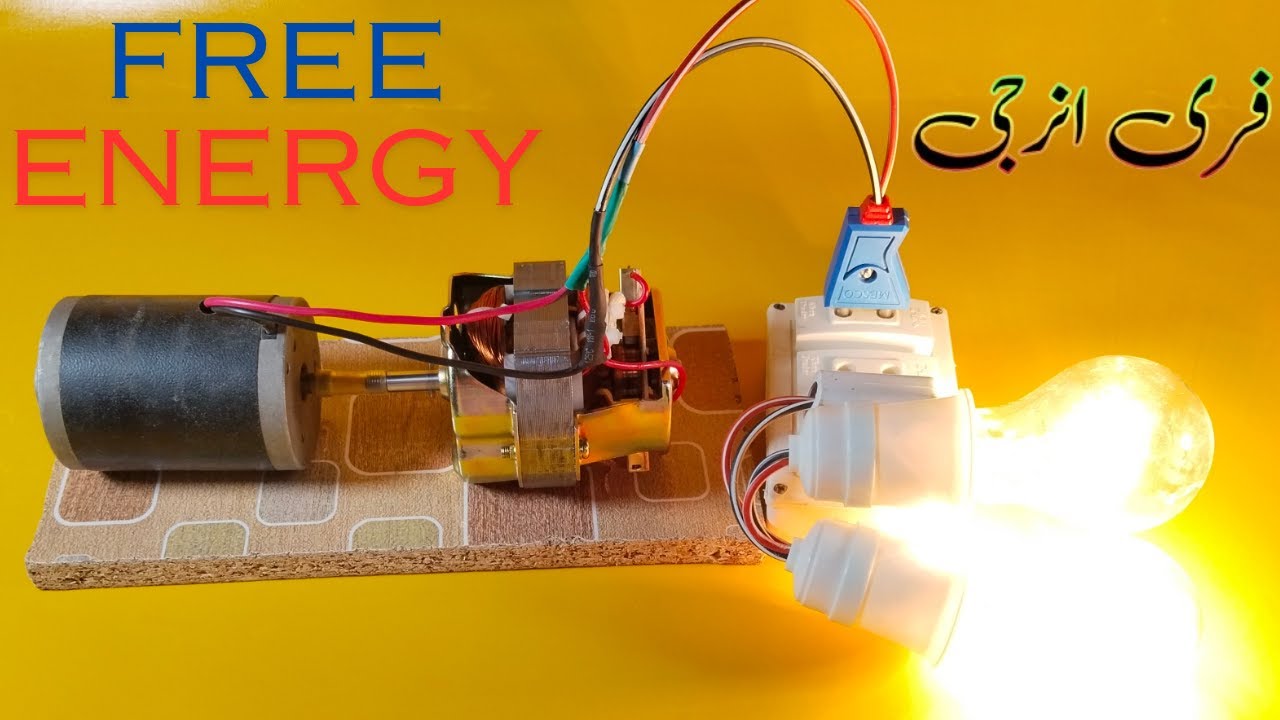 free electricity generator with blender motor real free energy 230v energy