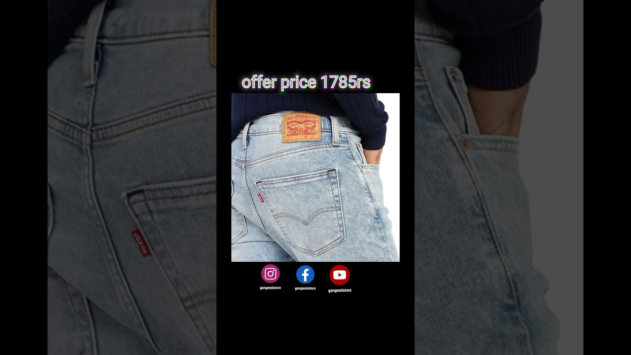 Levi's Men Jeans best offer price