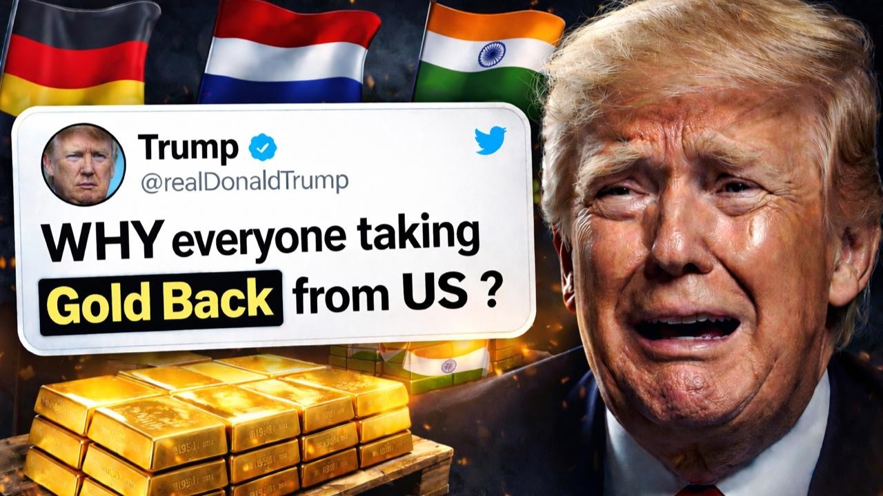सब सोना वापस ले रहे हैं! Why No One Trusting USA explained !!!