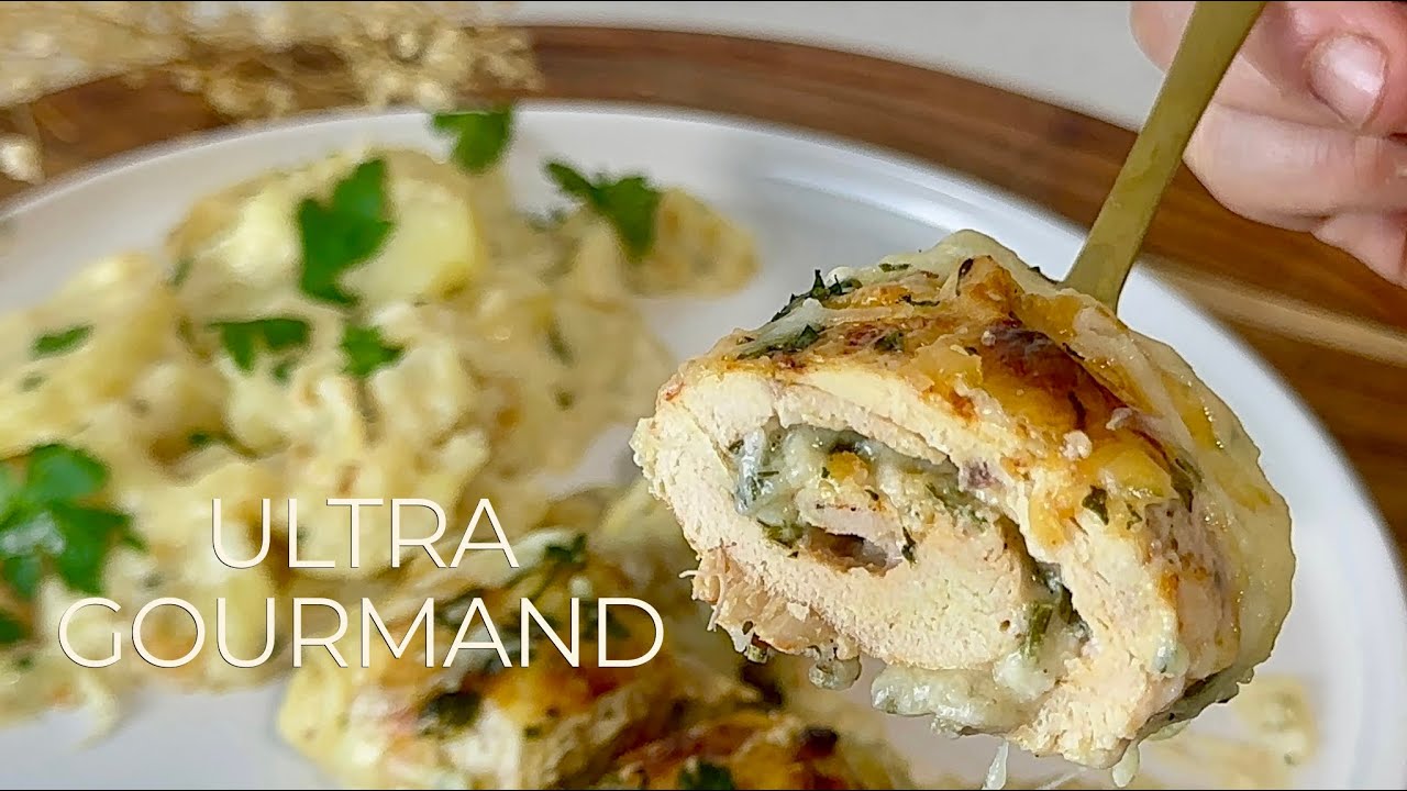 Gratin POULET et pomme de terre Ultra Crémeux 😋